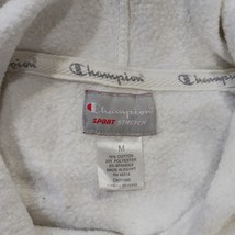 Vtg Champion Northern Arizona University Girl's White Hoodie Sweatshirt Size M image 5