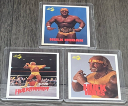 1990 Classic WWF set of three Hulk Hogan #1, Hulkamania #90, &amp; Hulk Rules # 57 - £15.42 GBP