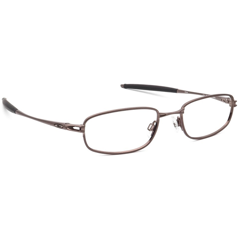 Oakley Eyeglasses Intake 2.0 Brushed Chrome Rectangular Metal Frame 50[]... - $129.99