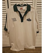 Dale Earnhardt Jr. Nascar Winner&#39;s Circle Amp Energy #88 Polo, White, Me... - $15.99
