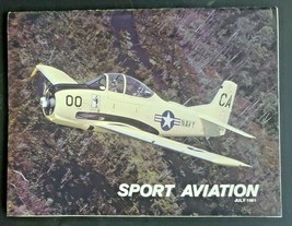 Sport Aviation Magazine July 1981 P51B - Warbirds Special Edition U88 - £11.71 GBP