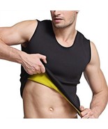 Gowhods Men Waist Trainer Neoprene Sauna Suit Sweat Vest Tank Top Large ... - $43.46 CAD