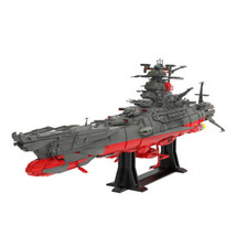 BuildMoc Space Battleship Model with Display Stand Building Kit 5325 Bricks Gift - £363.27 GBP