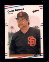 1988 Fleer #583 Goose Gossage Nmmt Padres Hof *X108389 - £1.55 GBP