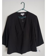 Sag Harbor Stretch Black Blazer Women&#39;s Plus Size 20W NEW - $555.76 MXN
