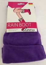 Rain Boot Liners-PURPLE Size S/M 5-7-Keep Your Toes Toasty &amp; Style Hot-S... - $13.74