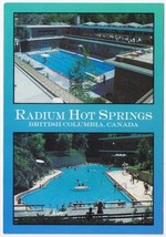 Postcard Radium Hot Springs Kootenay National Park British Columbia 4.5 x 6.5 - £3.10 GBP