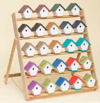 WREN BIRD HOUSE - Amish Handmade Weatherproof Poly Hanger - 17 Color Cho... - £48.76 GBP