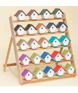 WREN BIRD HOUSE - Amish Handmade Weatherproof Poly Hanger - 17 Color Cho... - £48.98 GBP