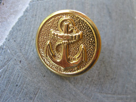 Brass Buttons Anchor Navy Shank - Dozens Available. Free US Shipping - FL/CT - £5.62 GBP