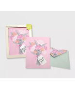 GREEN INSPIRED 24 CT SKETCHED BLOOMS THANK YOU CARDS  - $23.01 CAD