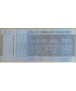 Banco Central Do Brasil Quinhentos Cruzeiros Banknote - $55.60 MXN