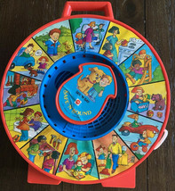 Vintage Mattel 1985 See N Say “Safe N’ Sound” Pull Talking Toy Works! - £9.64 GBP