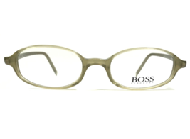 Hugo Boss Eyeglasses Frames HB1593 OL Clear Olive Green Oval Round 50-19... - £54.11 GBP