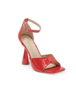 WILD DIVA LOUNGE Women’s Boota Flared Heel Sandals Red Size 7.5 - £21.71 GBP