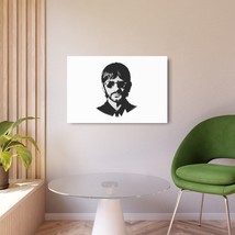 Ith your design white aluminum composite matte finish 11 sizes ringo starr illustration thumb200