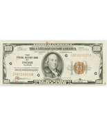 1929 BILL NATIONAL CURRENCY FEDERAL RESERVE BANK OF CHICAGO - $517.99 CAD