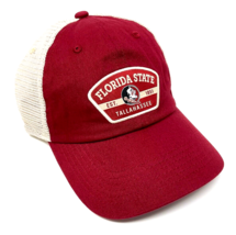 Florida State University Fsu Seminoles Logo Mesh Trucker Snapback Hat Cap Mens - £12.86 GBP