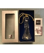 Mikasa Crystal Heavenly Music Trumpeting Angel Christmas Ornament in Box... - $6.78 CAD