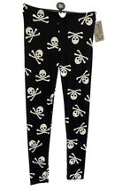 Pirate Skull &amp; Crossbones Leggings  S/M - $10.38