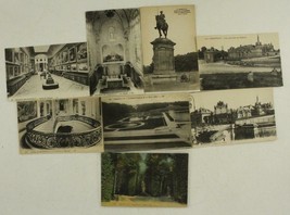 Vintage Postcard Lot WWI Era France CHANTILLY Chateau Montmorency Gallery - £8.60 GBP