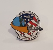 Collectible NASA STS-51-L Space Shuttle Challenger Lapel Hat Pin Final F... - £15.61 GBP