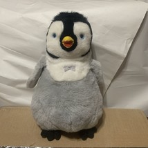 HAPPY FEET TWO Talking Plush Penguin Stuffed Animal Toy 13” Works!!! - £22.42 GBP