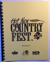 Countryfest 1994 Presentation Brooks &amp; Dunn Ottawa DKD CPI Faith Hill Aaron Tipp - £15.11 GBP