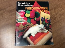 Simplicity&#39;s How-To-Book Needlework Plus Book -1974 - 96 Pages - $9.58 CAD
