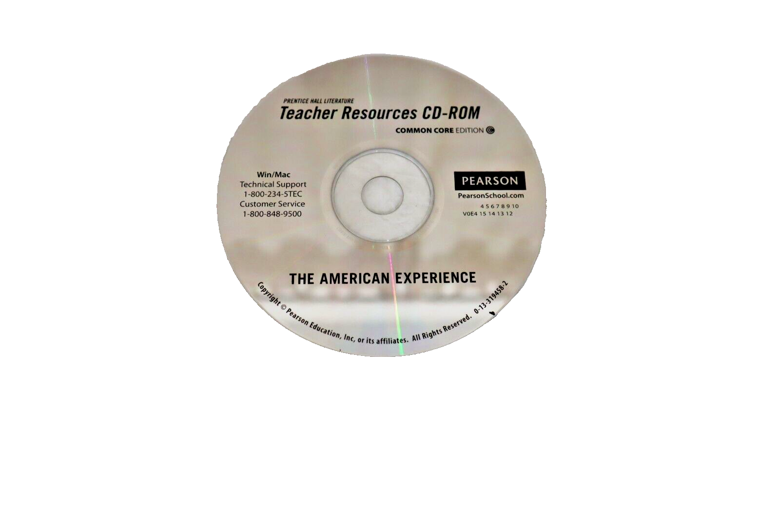 Prentice Hall Literature Teacher Resources CD-Rom Common Core The Americ... - $19.75