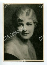 Laura La PLANTE-MOVIE Star Fan PHOTO-1920&#39;s Fn - £17.29 GBP