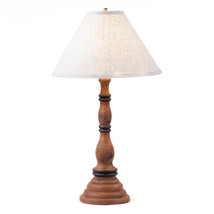 Irvin&#39;s Country Tinware Davenport Lamp in Hartford Pumpkin with Shade - £219.52 GBP