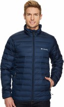 Columbia Men&#39;s Lake 22 Down Jacket Large Collegiate Navy XL - $126.39