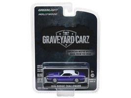 1970 Dodge Challenger Purple with White Top &quot;Graveyard Carz&quot; (2012) TV Series ( - £14.22 GBP