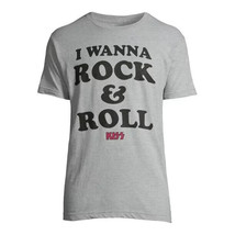 KISS Rock and Roll Men&#39;s Graphic T-shirt  size XL- new - £7.82 GBP