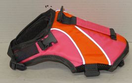 Good 2 Go Orange Pink White Life Jacket Vest Size XXS Flotation Device - $14.80