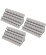 Eringogo 3 Pack Bass Traps Acoustic Foam Corner 9.5&#39;&#39; X 4.8&#39;&#39; X 4.8&#39;&#39; Ac... - $43.96
