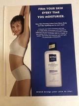 1999 Nivea Skin Firming Lotion Vintage Print Ad pa7 - $7.91