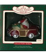 HALLMARK ORNAMENT SANTA&#39;S WOODY 1987 9TH IN HERE COMES SANTA SERIES - $20.44 CAD
