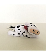 Turkey hill small white with black spots stuffed cow turkey hill bandana... - €17,15 EUR