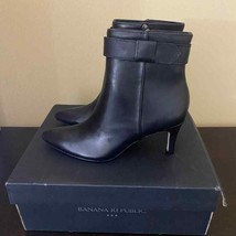 BANANA REPUBLIC VALAIS LEATHER ANKLE BOOTS - $93.55
