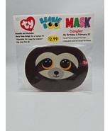 TY Beanie Boo Children&#39;s Face Mask - Dangler The Racoon - $12.20 CAD