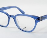 SERAPHIN by OGI MADDOX 8837 TRANSPARENT BLUE EYEGLASSES FRAME 51-20-140m... - $194.31