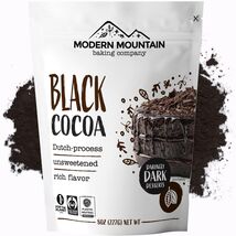 Organic Black Cocoa Powder 8 oz | Dutch-Processed, Unsweetened Delight - $33.61