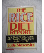The Rice Diet Report by Judy Moscovitz Hardcover Book - £5.53 GBP