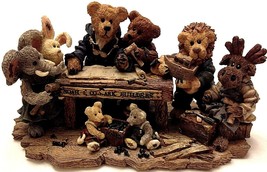 Boyds Bears, Noah &amp; Co. Ark Builders, 1996 limited edition, MINT figurine - £23.47 GBP