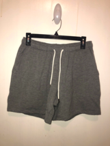 NEW Chubbies Mens SZ Medium Gray Elastic Waist Sweat Shorts Super Soft Lining - £19.25 GBP