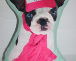 Dog Puppy Graphic Photo French Bulldog Pup Selfie Queen Hat Throw Pillow... - $14.20