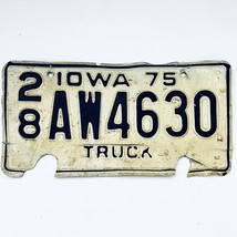 1975 United States Iowa Delaware County Truck License Plate 28 AW4630 - £12.97 GBP