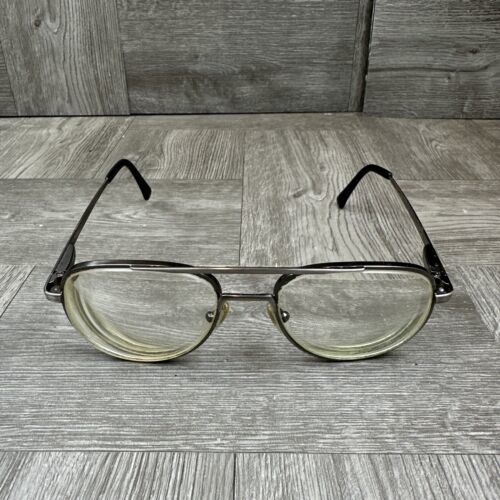 Primary image for Vintage AO Safety 750 Gray Gunmetal Pilot Sunglasses USA FRAMES ONLY